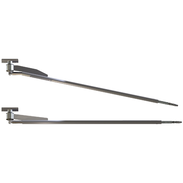 מוט תקרה מסתובב יחיד